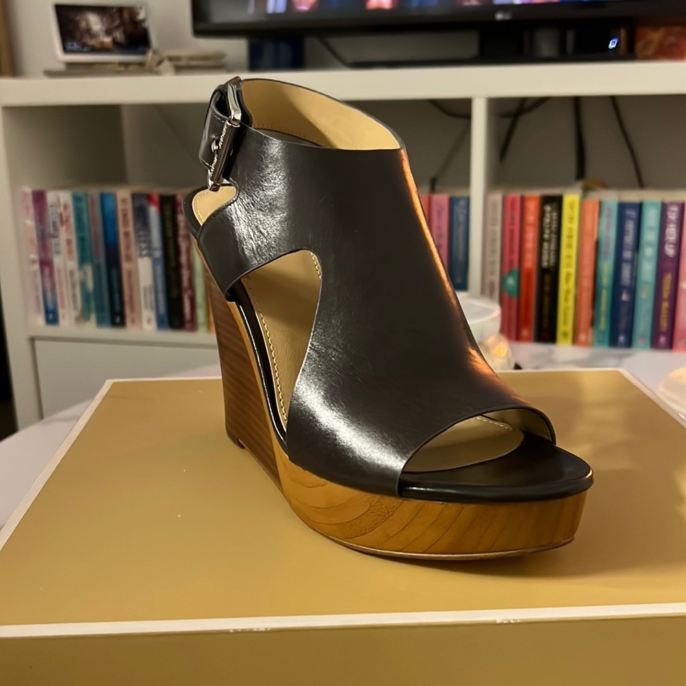 Michael Kors wedges.